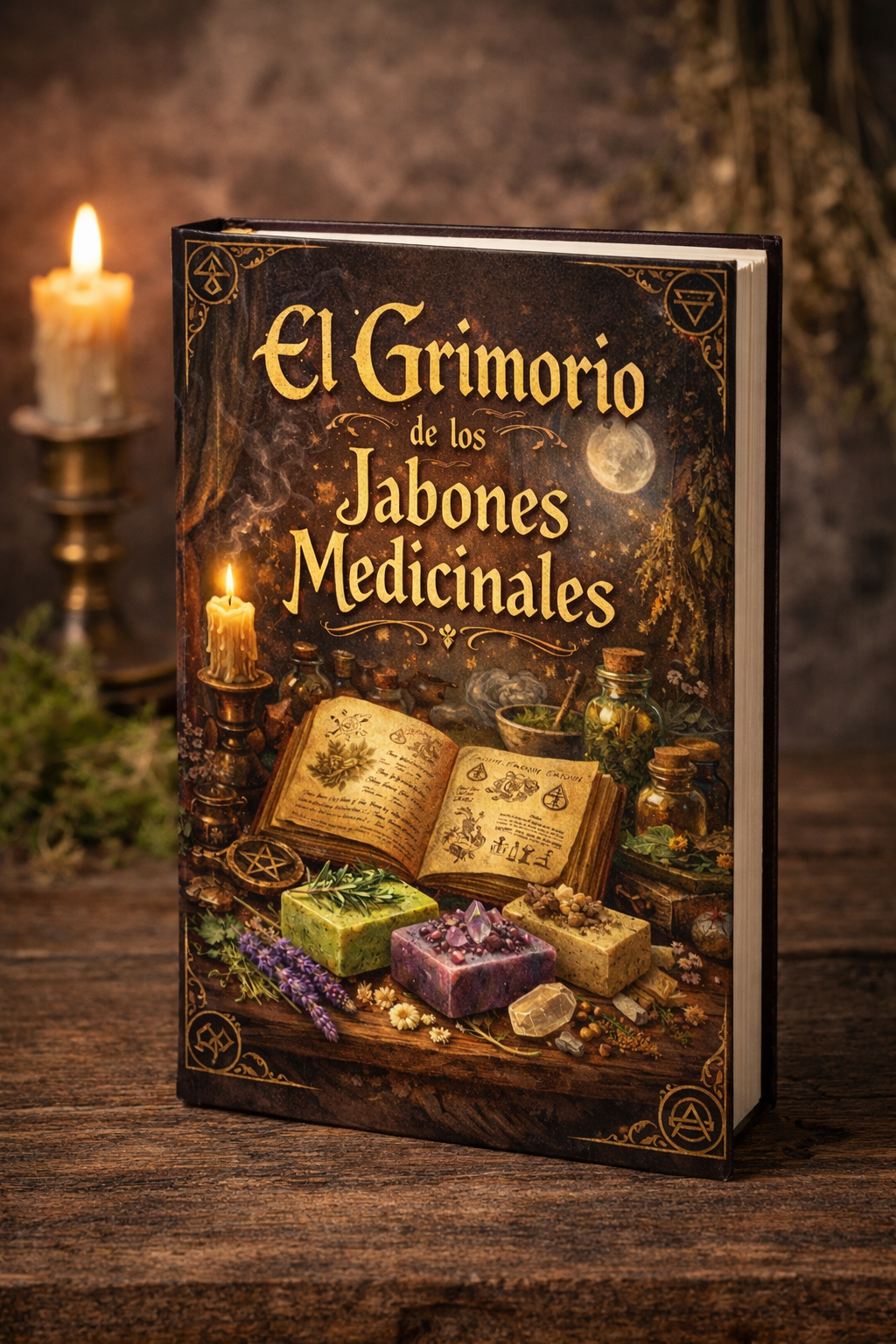 El grimorio de los jabones medicinales 100 recetas+ 7 BONUS