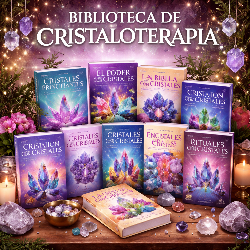 Biblioteca de cristaloterapia + 10 libros pdf