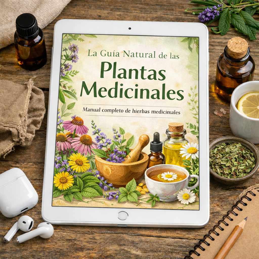 Pack recetas de bebidas con plantas medicinales + 3 BONUS de regalo