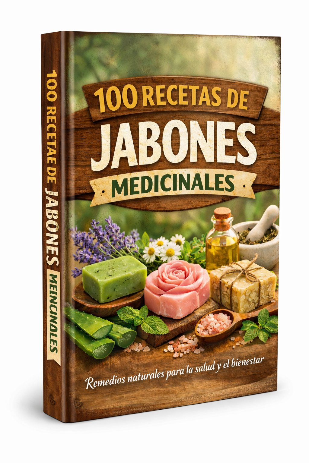 El grimorio de los jabones medicinales 100 recetas+ 7 BONUS